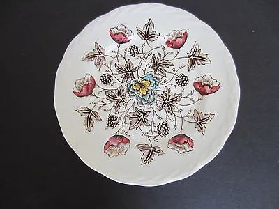 Buy Old Chelsea W.H. Grindley Transferware Ironware Staffordshire 6  Dessert Plate • 4.81£