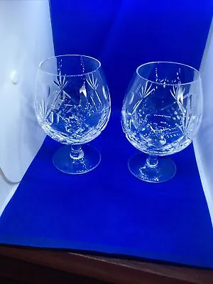 Buy Royal Brierley Elizabeth Brandy Glasses Pair - 1st Quality • 25£
