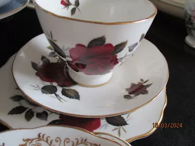Buy Vintage English Bone China Pretty Trios Teacups, Saucers, Plates -please Choose • 3.75£