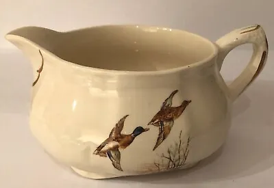 Buy ALFRED MEAKIN  - GRAVY BOAT/JUG - Pattern WILDFOWL - 6.5 INCHES Length • 5£