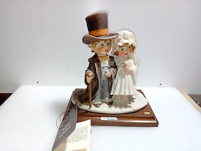 Buy Giuseppe Armani Bride And Groom Capodimonte Figurine • 30£
