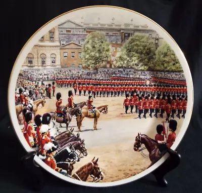 Buy Fenton China Trooping The Colour Queen Elizabeth Ii Decorative Wall Plate • 4.95£
