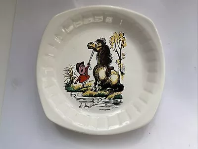 Buy Vintage Palissy Royal Worcester Thelwell Pony Plate / Trinket Dish. • 5£