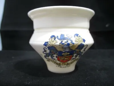Buy WH GOSS Crested China ATWICK ROMAN VASE With LANCASTER Crest (254) • 5.50£