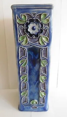 Buy Royal Doulton Art Nouveau Tube Lined Slip Cast Stone Ware Vase By Francis Pope • 250£