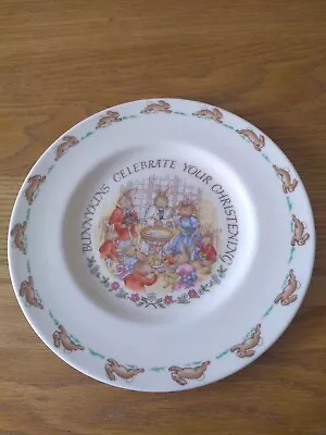 Buy Vintage Royal Doulton Bunnykins Fine Bone China Christening Plate : Diameter 8  • 7.99£