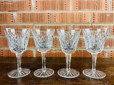 Buy Set Of Four Waterford Crystal Glass Wine Claret Glasses Clare Pattern 5.75  5oz • 0.99£
