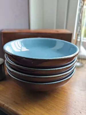 Buy 4 X Vintage Denby Homestead Brown Dish Stoneware Ceramic  • 35£