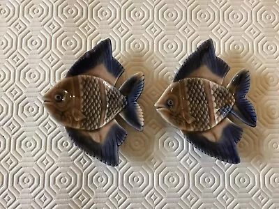 Buy Pair Of Vintage Antique Wade Porcelain Decorative Small Fish Dish Plate Ornament • 9.99£
