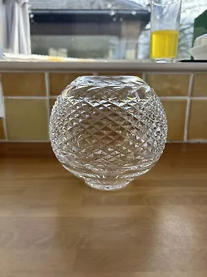 Buy Antique Cut Glass Globe Vase • 25£