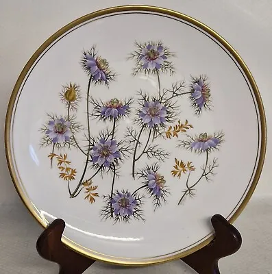 Buy Vintage Spode Wild Flowers Love-In-A-Mist Bone China Decorative Plate • 10£