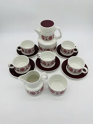 Buy MCM Arklow Pottery Coffee/Tea Set Made In Republic Of Ireland “Larne” Pattern  • 70.94£