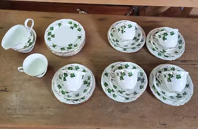 Buy Vintage Quantity Colclough  Ivy Leaf Pattern Tea Wares - See Photos & Details • 30£