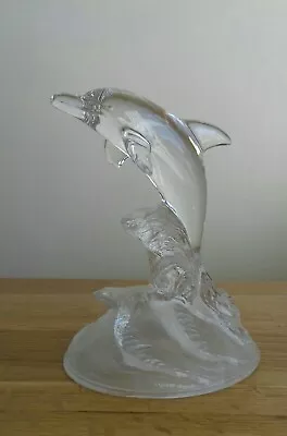 Buy Cristal D'Arques France. Crystal Leaping Dolphin. • 10£
