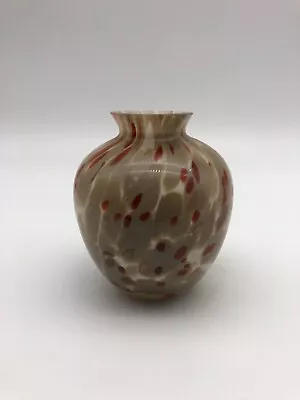 Buy Handblown Cased Art Glass Bud Vase • 15£