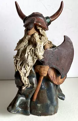 Buy Vintage Viking Pottery Ornament • 2.99£