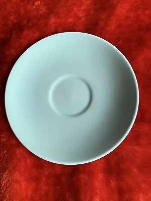 Buy Poole Pottery Twintone Ice Green Saucer • 4£