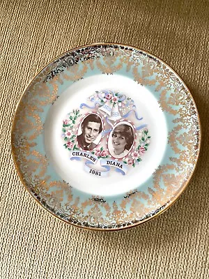 Buy Royal Wedding 1981 Commemorative Plate Liverpool Road Pottery • 0.99£