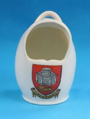 Buy English Porcelain Crested Souvenir -  Norwich  - Goss China • 4.81£
