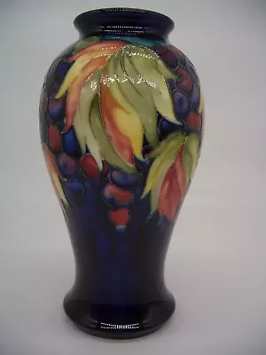 Buy Moorcroft Leaf And Berries Vase By William Moorcroft Potter To HM The Queen • 495£