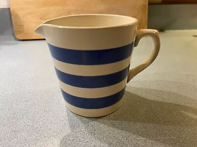Buy Vintage Cornish Ware Blue And White Striped Pitcher • 26.56£