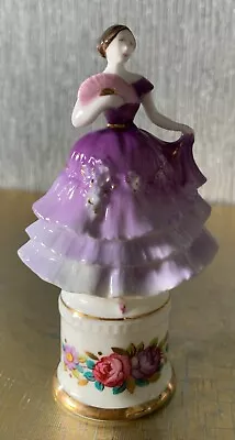 Buy Coalport China Lady Figure Doll Fantasia Miniature Ltd Edition Perfect • 14.99£