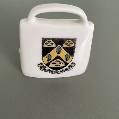 Buy Crested Ware China Goss  City Of Wells Old Swiss Cow Bell • 4.99£