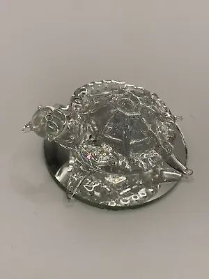Buy Small Vintage Glass Turtle Tortoise Figurine • 12.99£