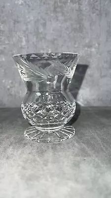 Buy Rare Edinburgh Crystal Thistle Pattern Glass • 14.95£