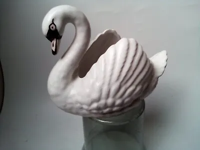 Buy Dartmouth Pottery Devon  White Swan  Vintage Swc1 7  • 18£