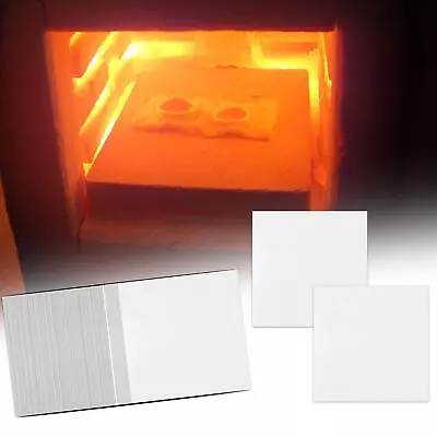 Buy DIY Fusing Glass Jewelry Microwave Kiln Papers,Lining Papers Insulation Blankets • 11.17£