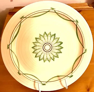 Buy UNUSUAL Clarice Cliff SIGNED Dinner Plate, 9.9” Newport Pottery GARLAND • 43.50£