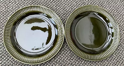 Buy 2 Retro Midwinter Olive Green TREND 10  Dinner Plates • 12£
