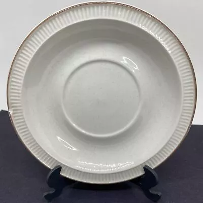 Buy POOLE POTTERY Broadstone Spare Or Replacement SAUCER Speckled Cream And Brown • 1.99£