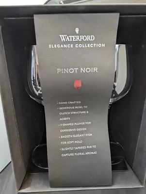 Buy Waterford Pinot Noir Crystal Wine Glasses Set Of 2 • 30£