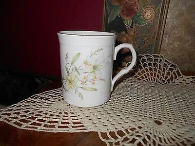 Buy Crown Trent Fine Bone China Yellow Floral Flowers Mug Cup Staffordshire England  • 16.09£