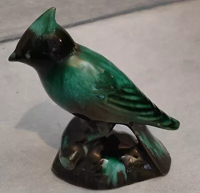 Buy Vintage Canadian Blue Mountain Bird Pottery Figurine BlueJay  • 30£