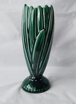 Buy SylvaC Green Hyacinth Vase 2452 Vintage. 24 Cm High • 9.99£