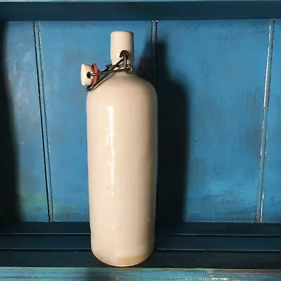 Buy French Vintage Salt Glaze Stoneware Bottle • 20£