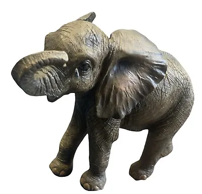Buy Small Standing Baby Elephant Ornament Figurine Missing You Elephant Statue • 12.99£