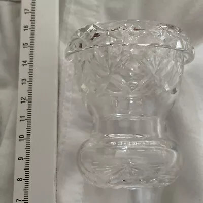 Buy Royal Doulton Webb Corbett Crystal Glass Miniature Posy Bud Vase Bowl  • 4.99£