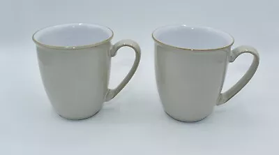 Buy Set Of 2 Denby Linen Coffee Beakers / Mugs • 18£