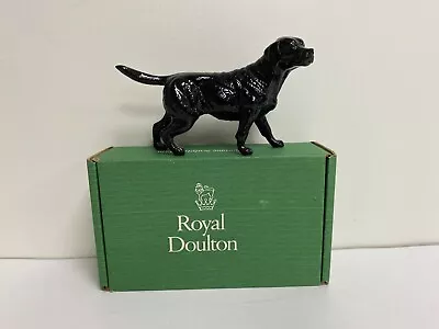 Buy Royal Doulton - Black Labrador Dog - Figurine - DA145 • 34.99£