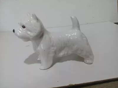 Buy Melba Ware Dog Ornament, West Highland Terrier, White Ceramic Dog • 9£