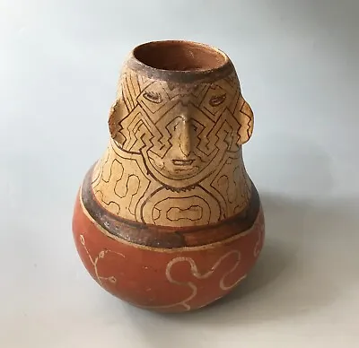 Buy Peruvian Amazonian Fine Old Shipibo Pottery Vessel Decorative Vintage Arts • 350£
