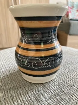Buy Dee Cee Hand Decorated Welsh Pottery Vase ~ Approx 4 1/2 Inches High. • 6.40£