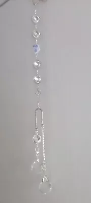 Buy UNIQUE Handmade Double Prism Crystal Suncatcher Memorial? Any Room Light Reflect • 9.99£
