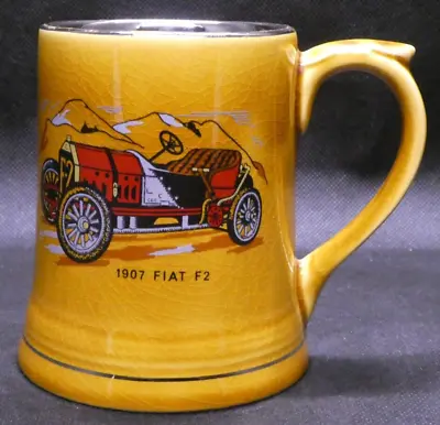 Buy Vintage Wade England 'Car Series 7, No 21, 1907 Fiat F2' Half Pint Tankard/Mug • 23.56£