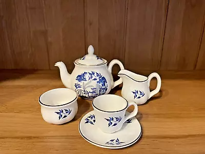 Buy Falcon China Miniature Tea Set Cup Saucer Teapot • 25£