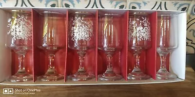 Buy Vintage Sherry Glasses By Dema 1960s Boxed Set Of 6 *** • 6.99£